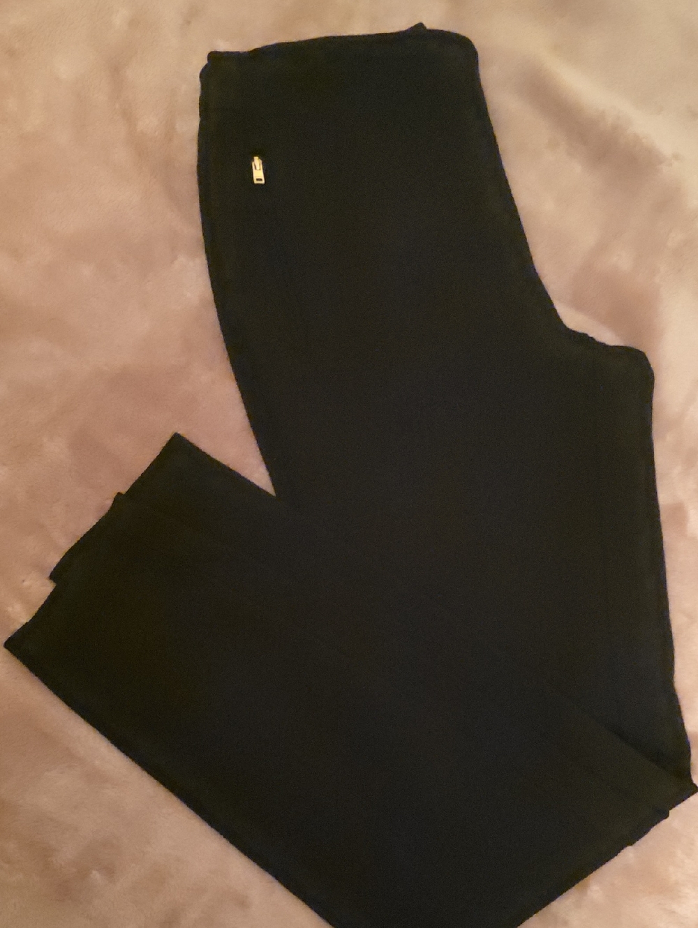 Tommy Hilfiger Black Jacket with Subtle Logo Trim